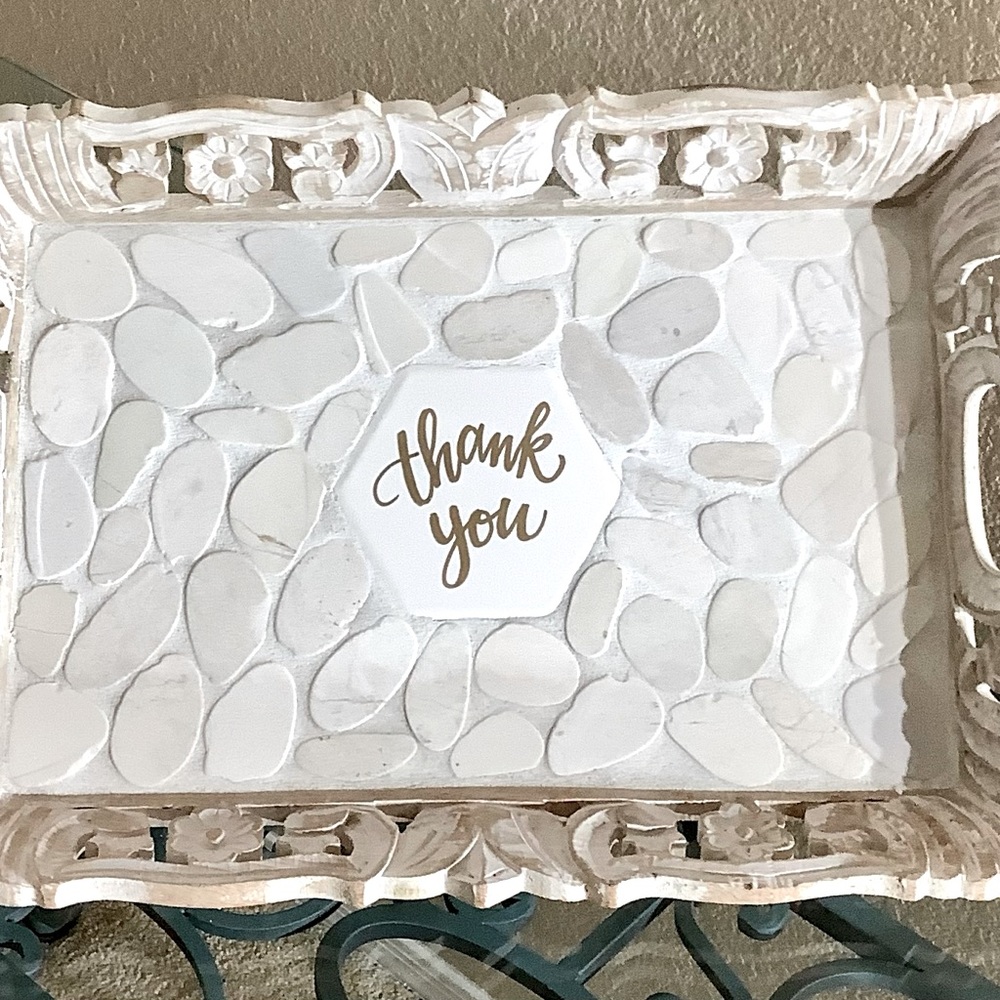 Decor Personalized Tray for Home or Gift